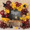 170 PCS Wizard School Balloon Garland – Burgundy & Gold for Kids Birthday & Baby Shower